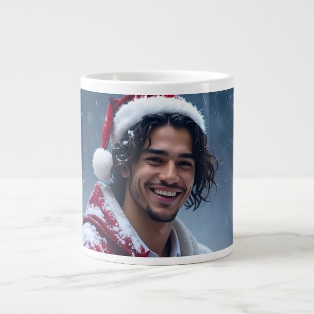 TAZA DE CAFÉ GIGANTE RAPPY X-MAS (Frente)