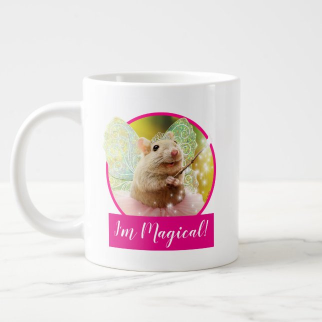 Taza De Café Gigante Ratón Princesa Hada (Izquierda)