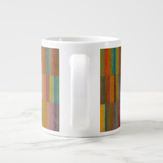 Taza De Café Gigante Rayas coloridas