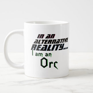 Taza De Café Gigante Realidad alternativa yo Orc