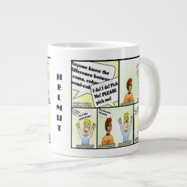 Taza De Café Gigante ¡Recógeme! Mug de especialidad