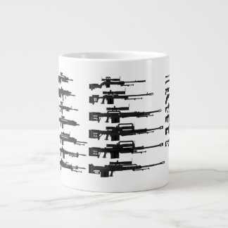 Taza De Café Gigante Recogida de armas de fuego Mug
