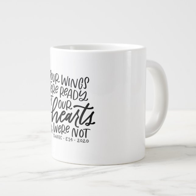 Taza De Café Gigante Recordando el E14 Jumbo Mug (Derecha)