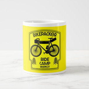 Taza De Café Gigante Recorrido en bicicleta por la naturaleza