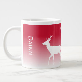 Taza De Café Gigante Red Deer personalizado