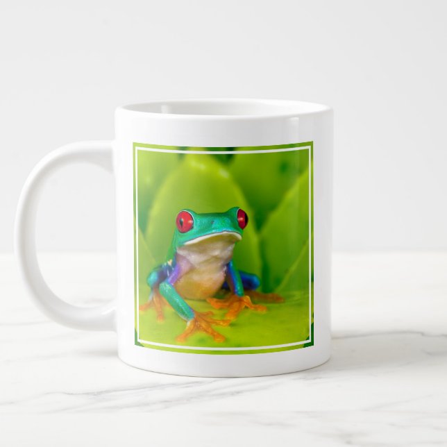 Taza De Café Gigante Red-eyed tree frog, Costa Rica (Izquierda)