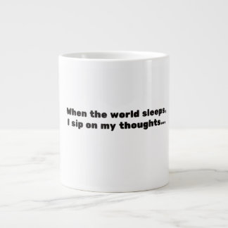Taza De Café Gigante “Reflejos de Medianoche”