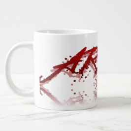 Taza De Café Gigante Reflexión de Aries