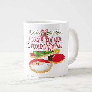 Taza De Café Gigante Regalo (añada tus golosinas) Jumbo Mug