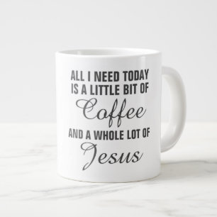 Taza De Café Gigante Regalo (añada tus golosinas) Jumbo Mug