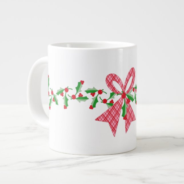Taza De Café Gigante Regalo (añada tus golosinas) Jumbo Mug (Izquierda)
