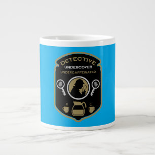 Taza De Café Gigante Regalo con tema de detectives