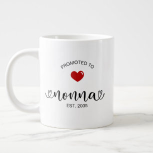 Taza De Café Gigante Regalo de Abuela Establecida Nonna