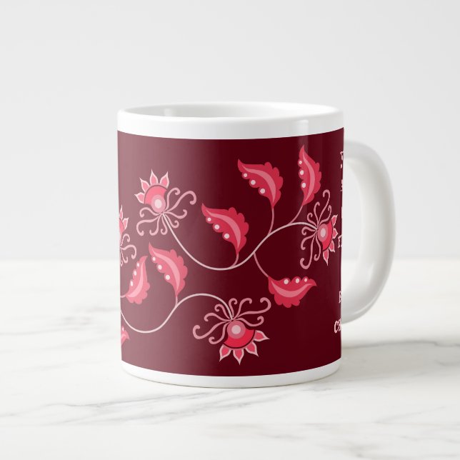 TAZA DE CAFÉ GIGANTE REGALO DE AMOR PARA NOVIA, ESPOSA, MARIDO (Derecha)