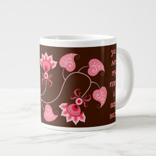TAZA DE CAFÉ GIGANTE REGALO DE AMOR PARA NOVIA, ESPOSA, MARIDO