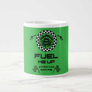 Taza De Café Gigante Regalo de carreras de coches de stock