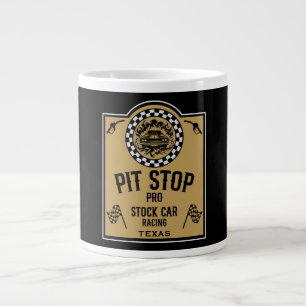 Taza De Café Gigante Regalo de carreras de stock car