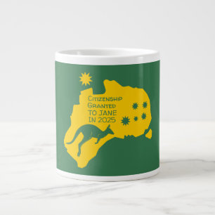 Taza De Café Gigante Regalo de ciudadanía australiana   Ciudadanía aust