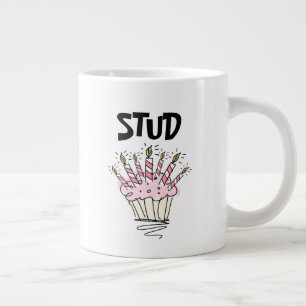Taza De Café Gigante Regalo de cumpleaños Stud Muffin