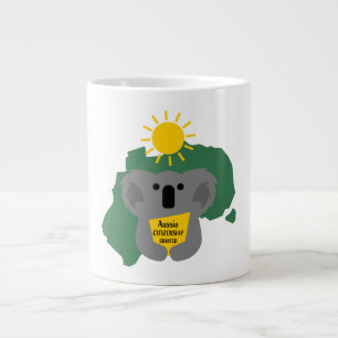 Taza De Café Gigante Regalo de Felicitación del Partido de Ciudadanía A