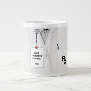 Taza De Café Gigante Regalo de graduación de farmacia creativa