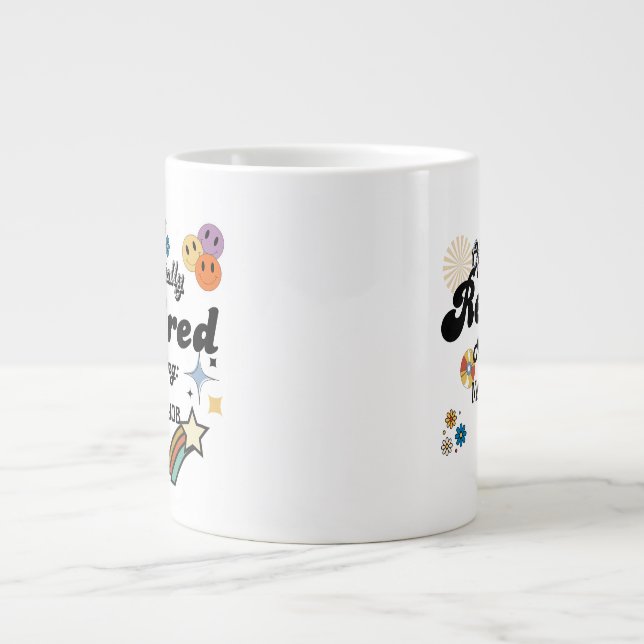 Taza De Café Gigante Regalo de jubilación (Frente)
