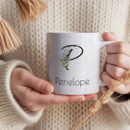 Taza De Café Gigante Regalo de jubilación monograma de empleador acuare