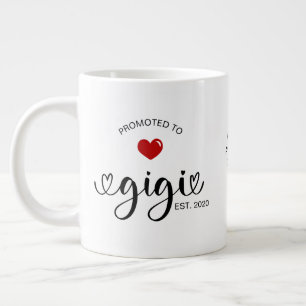 Taza De Café Gigante Regalo de nueva abuela Gigi