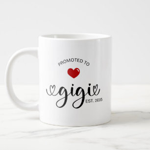 Taza De Café Gigante Regalo de nueva abuela para Gigi