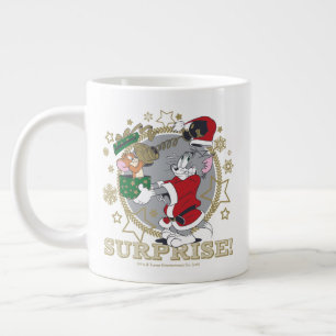 Taza De Café Gigante Regalo de Tom y Jerry Surprise