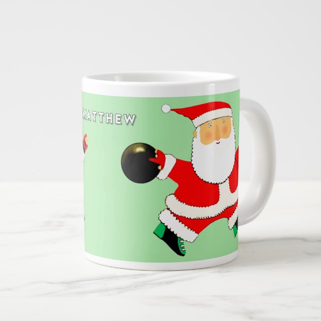 Taza De Café Gigante Regalo de vacaciones de bolos personalizado (Derecha)
