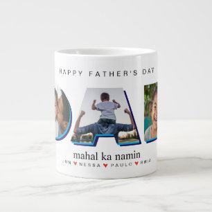 Taza De Café Gigante Regalo del Día del Padre Filipino Mahal Ka Namin