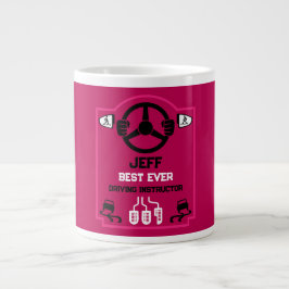Taza De Café Gigante Regalo divertido para instructor de conducir