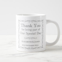Taza De Café Gigante Regalo para Bodas