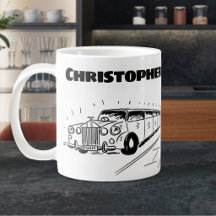 Regalo para un Chofer de Limusina con Nombre
