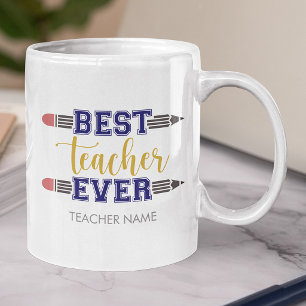Taza De Café Gigante Regalo Personalizado Mejor Profesor - Regalo Perso