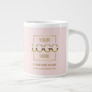 Taza De Café Gigante Regalo personalizado para empleados con logotipo d
