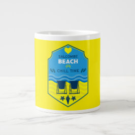 Taza De Café Gigante Regalos Británicos De Playa