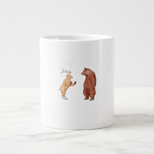 Taza De Café Gigante Regalos con frases divertidas de Osos Manos Oh Cie