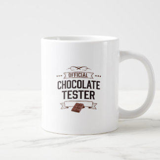 Taza De Café Gigante "Regalos oficiales de prueba de chocolate