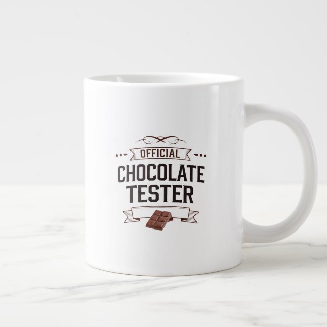 Taza De Café Gigante "Regalos oficiales de prueba de chocolate (Derecha)
