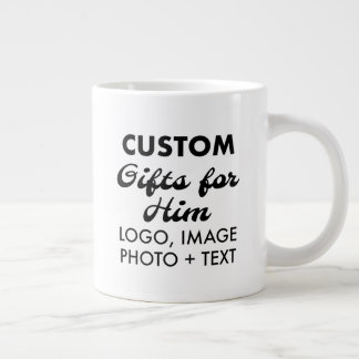 Taza De Café Gigante Regalos personalizados para él gigante Jumbo Mug 2