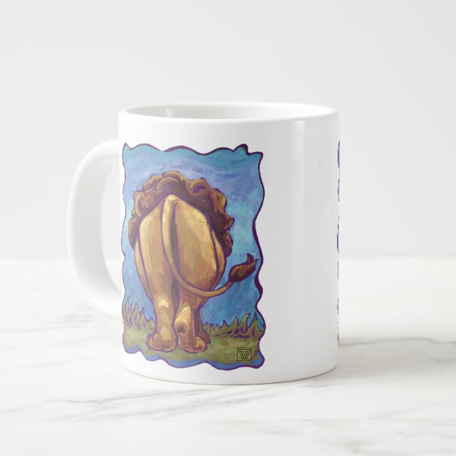 Taza De Café Gigante Regalos y accesorios de león (Izquierda)