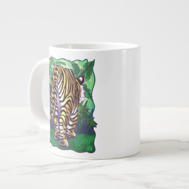 Taza De Café Gigante Regalos y accesorios para tigres (Izquierda)