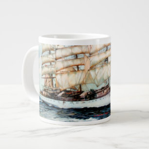 Taza De Café Gigante Regata Cutty Sark