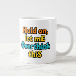 Taza De Café Gigante Repiensa Este Gradiente: Una Propina Tipográfica D