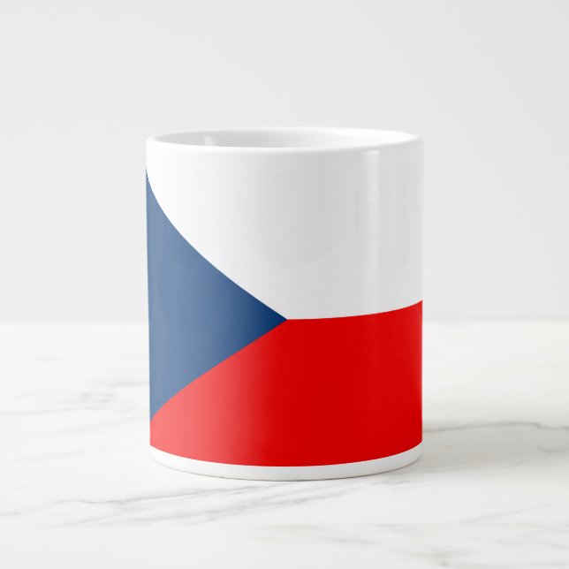 Taza De Café Gigante República Checa (Frente)