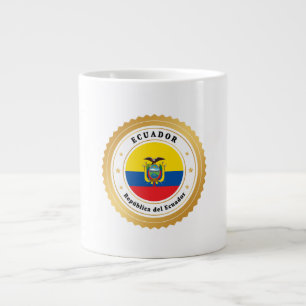 Taza De Café Gigante República del Ecuador