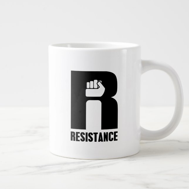 Taza De Café Gigante Resistencia (Derecha)