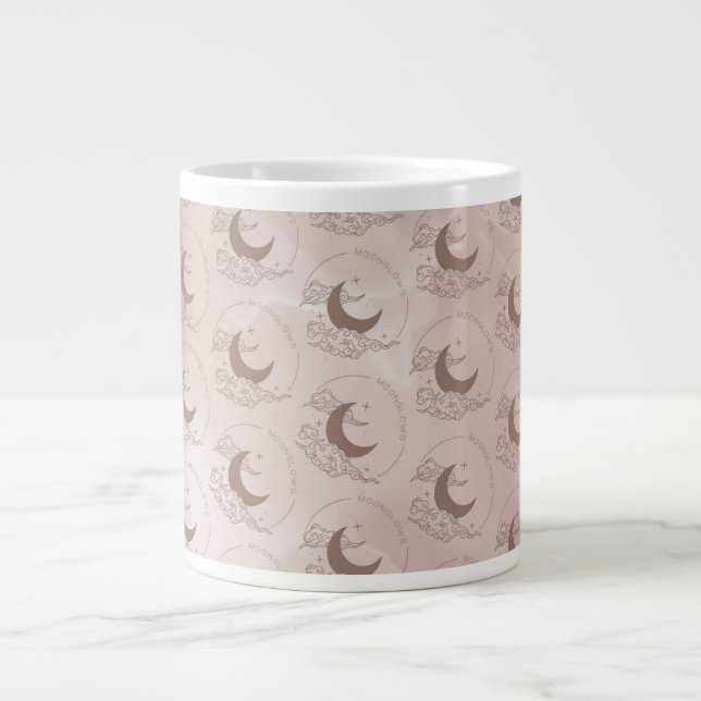 Taza De Café Gigante Resplandores lunares (Frente)